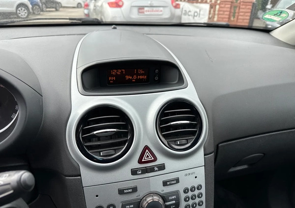 Opel Corsa cena 14500 przebieg: 223000, rok produkcji 2009 z Kąty Wrocławskie małe 529